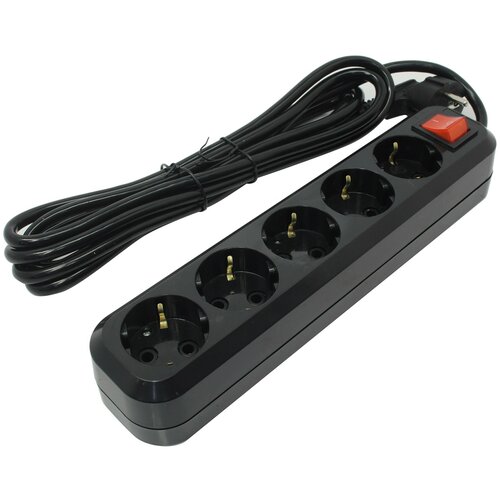 Сетевой фильтр 5bites 5 Sockets 3m Black SP5B-330