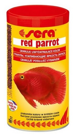 Корм для красных попугаев Sera RED PARROT 1000 мл, 330 г