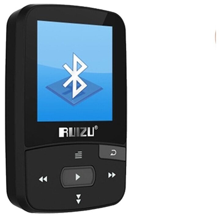 RUIZU X50 8 ГБ 15in MP3 -плеер Hi-Fi Качество звука без потерь Bluetooth Шагомер TF-карта FM-радио Запись E-book Time Calendar