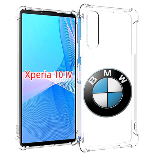 Чехол MyPads bmw-бмв-7 мужской для Sony Xperia 10 IV (10-4) задняя-панель-накладка-бампер