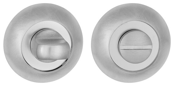 Ручка поворотная Punto Logica BK6 TL SG/GP-4, Zamak - фото №1