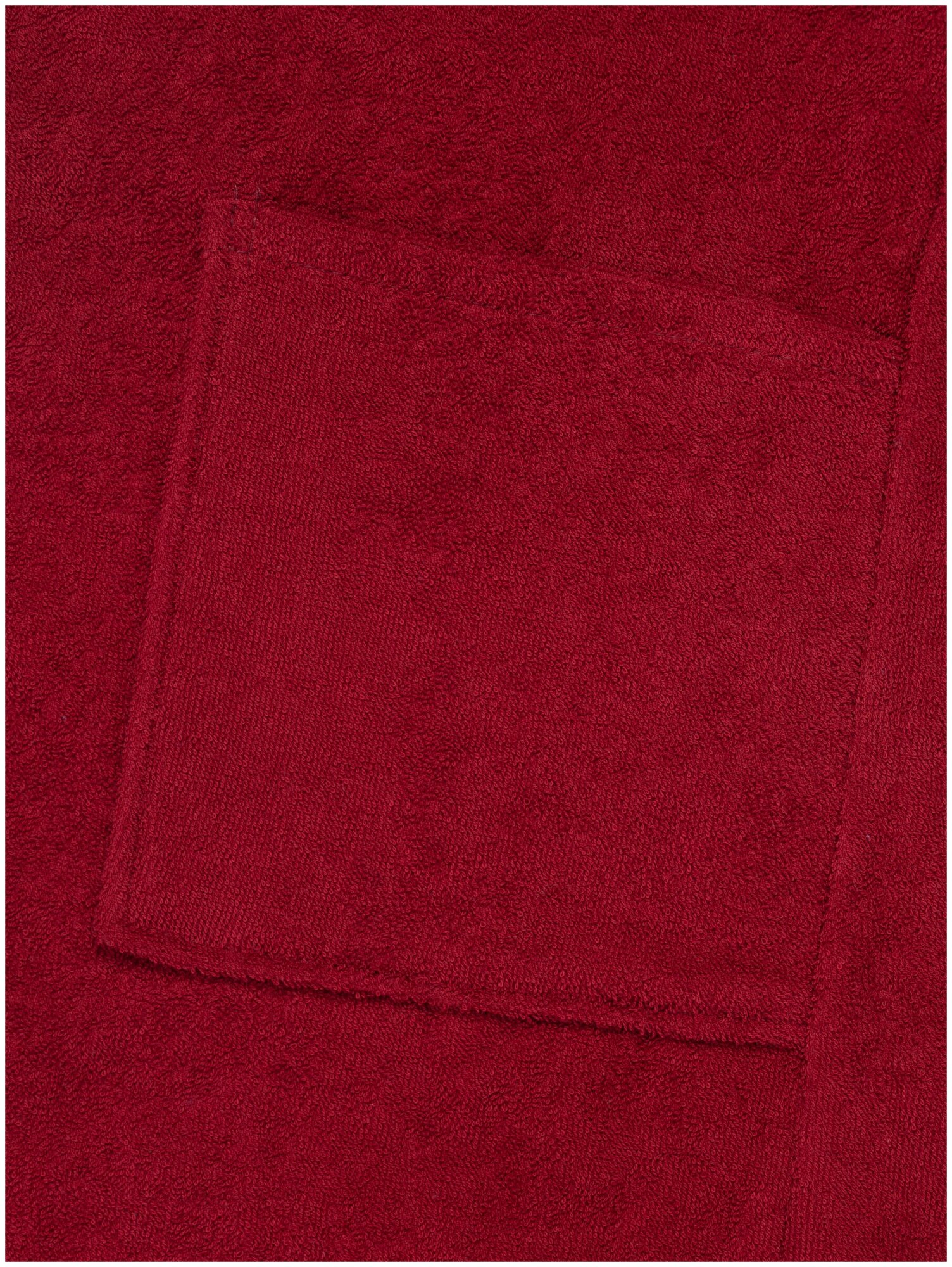 Халат мужской махровый (цвет бордовый)Р 54 - фотография № 10