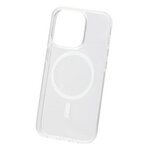 Чехол для айфона 14 pro HARDIZ Hybrid Magnet MAGSAFE Case for iPhone 14 pro Прозрачный с магнитным кольцом - изображение