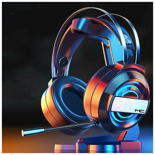 Наушники большие игровые для ПК с шумоподавлением 250000₽