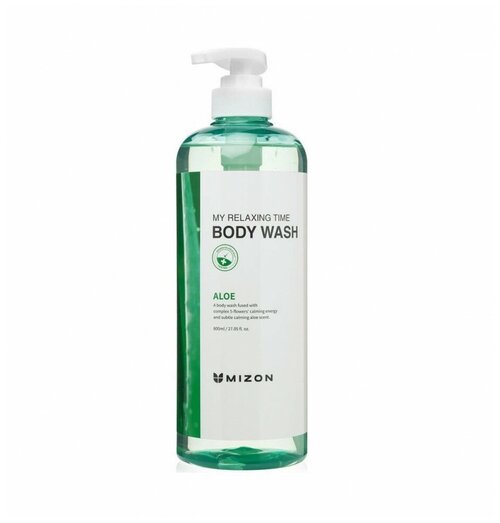 Mizon Гель для душа (Алоэ) My relaxing time body wash Aloe , 800 мл