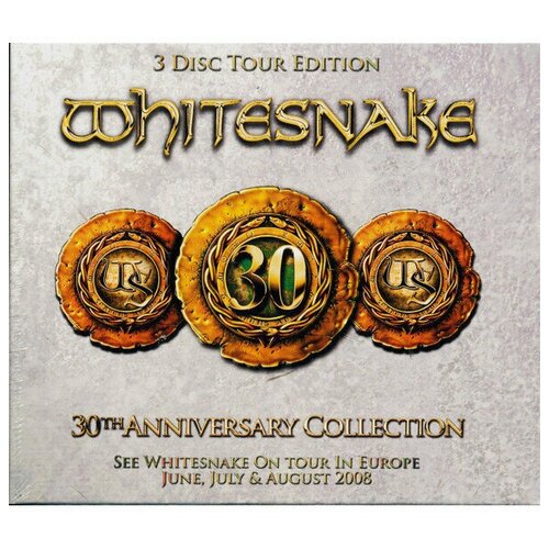 Компакт-Диски, EMI, WHITESNAKE - 30th Anniversary Collection (3CD) emi whitesnake saints