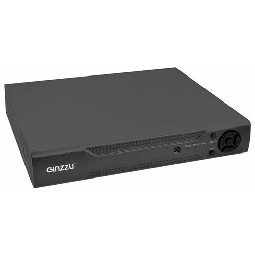 Регистратор в/наблюдения GINZZU HD-818, 8ch DVR/NVR 5Mp, HDMI, 2USB, LAN, мет