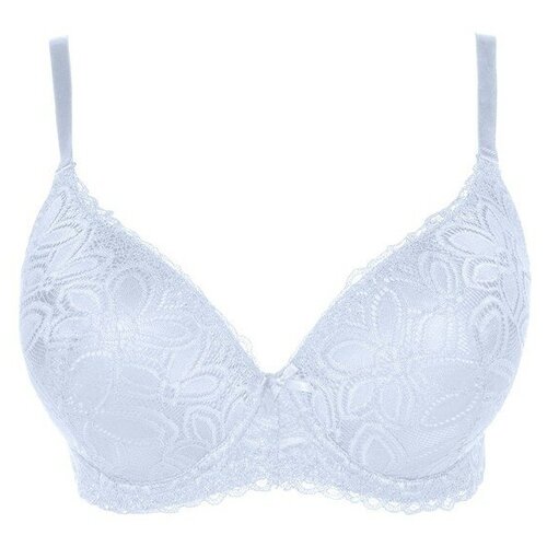 фото Бюстгальтер женский, цвет белый, размер 105е вайт коттон