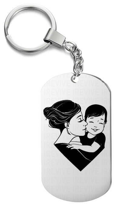 Брелок для ключей «Мама и малыш» 