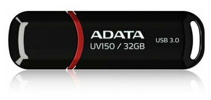 Накопитель USB 3.0 32GB ADATA UV150 черный/красный