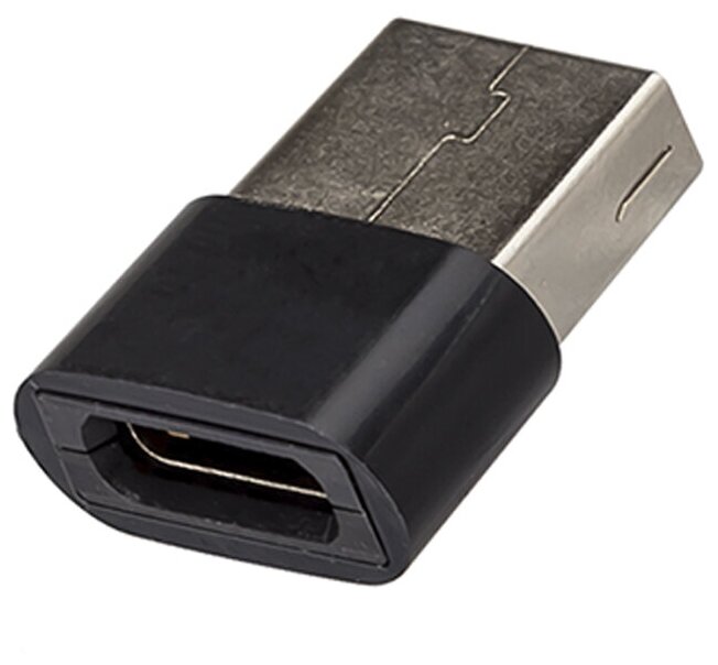 OTG высокоскоростной адаптер переходник USB (m) - Type C (f)