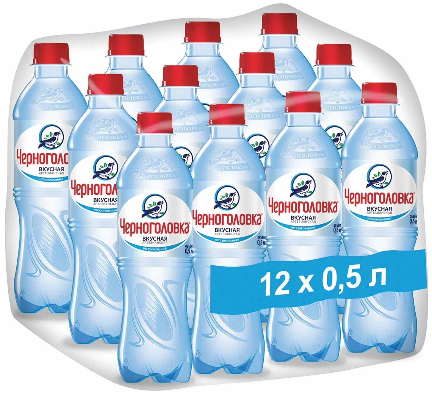 Вода питьевая Черноголовская негазированная, ПЭТ (0,5л*12шт) - фотография № 6