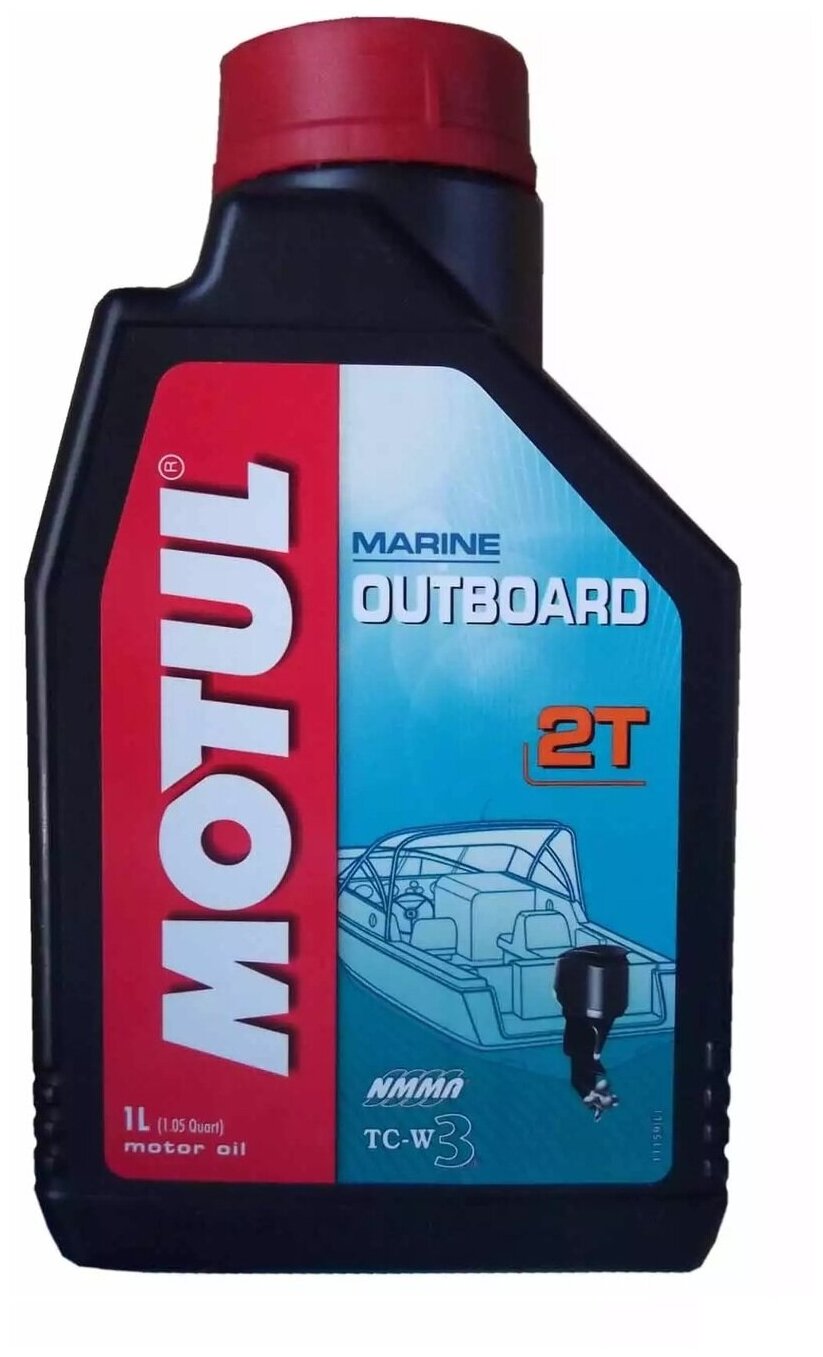 Полусинтетическое моторное масло Motul Outboard 2T