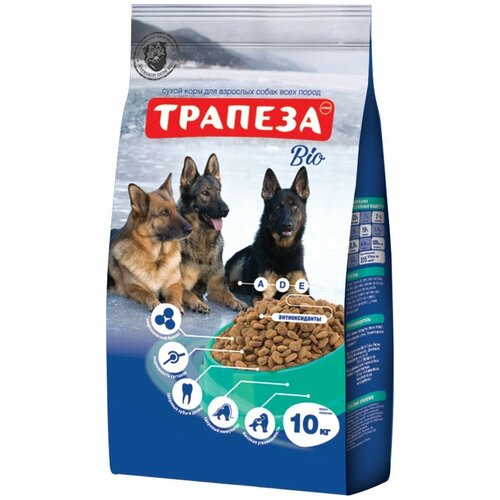 Трапеза Био для взрослых собак с нормальным весом 10 кг 40779 (2 шт)
