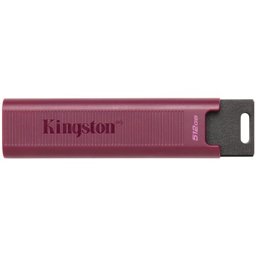 Флэш-драйв Kingston DataTraveler MaxA, 512 ГБ USB3.2 Gen 2 Type-A, бордовый