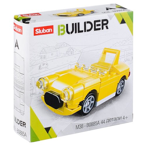 конструктор sluban builder m38 b0885a 44 дет Конструктор M38-B0885A (44 дет.)