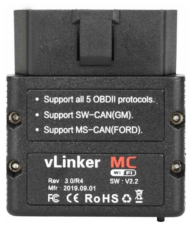 VLinker MC (Wi-Fi) / Vgate / iOS Android Windows (Оригинал)