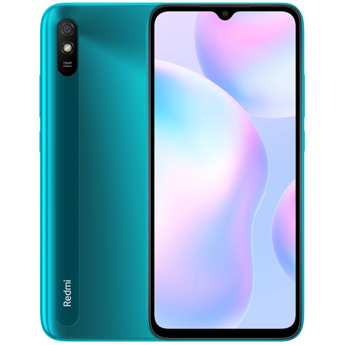 Смартфон Xiaomi Redmi 9A 4/64 ГБ CN, Dual nano SIM, зеленый смартфон xiaomi redmi 12c 4 128 гб cn dual nano sim фиолетовый