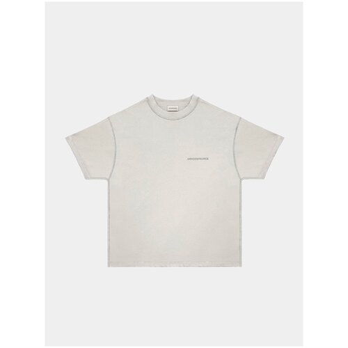 Футболка ARNODEFRANCE ‘Arnodefrance' T-Shirt, Светло-серый, S-M