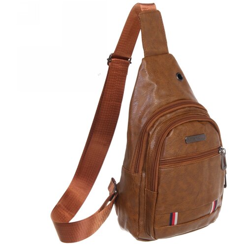 фото Сумка мужская "рower сity" цвет песочный два отделения и карман 29*17*5,5см ультрамарин