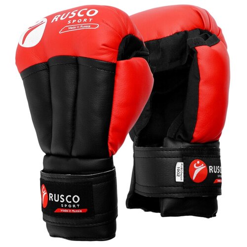 Перчатки для рукопашного боя RUSCO SPORT 8 Oz цвет красный перчатки rusco sport для рукопашного боя классик синие 4 oz