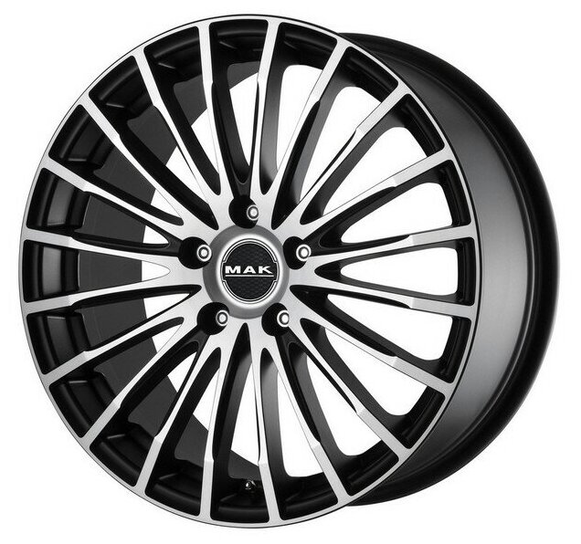 Колесный диск Mak Fatale 7.5x17/5x112 D76 ET30 ICE BLACK