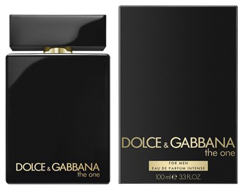 Dolce & Gabbana, The One For Men Intense, 100 мл, парфюмерная вода мужская