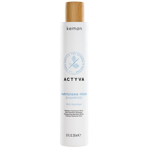 Купить Шампунь для очень сухих волос Kemon Actyva Nutrizione Ricca Shampoo Velian, 250 мл