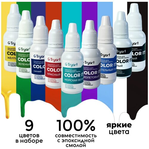 Набор красителей для эпоксидных смол 