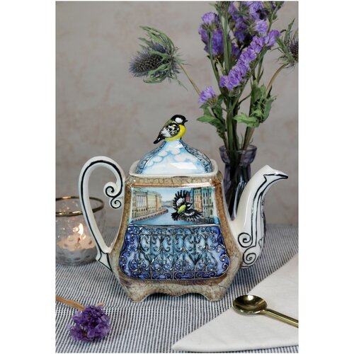 Чайник заварочный фарфоровый 