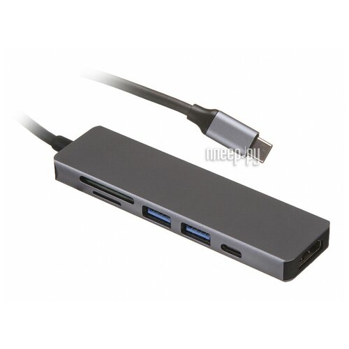 Хаб USB Palmexx 6в1 USB-C - HDMI2xUSB 30USB-CCR PXHUB-004 213700₽