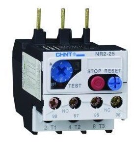 фото Реле перегрузки тепловое CHINT NR2-25 7-10А (R)