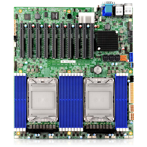 Gooxi G3DE-B EATX dual-socket motherboard Supports 2* 3rd Gen Intel® Xeon® Scalable Processors (Ice Lake) series CPUs16*DDR4 EC