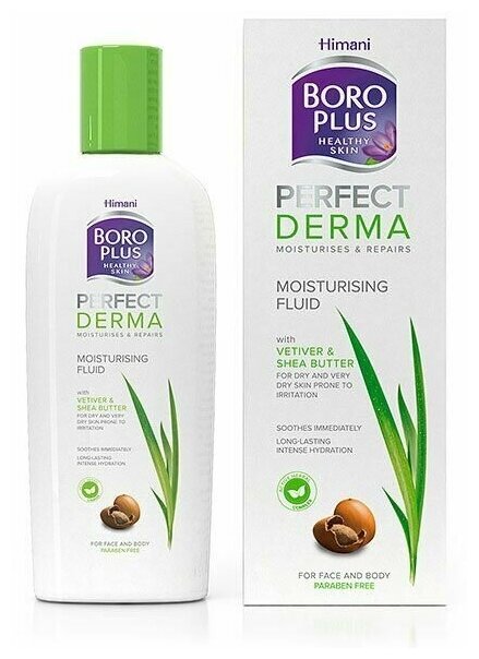 Флюид для лица и тела увлажняющий Perfect Derma Боро Плюс фл. 200мл