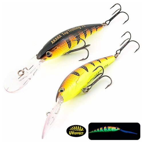 воблер akara top trolling 110 25г att110 a12 Воблер Akara Top Trolling 90 17г ATT90-A8