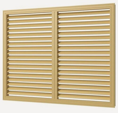 Изображение товара Решетка Era П6090Р беж вентиляционная, профиль ПВХ, 600х900, беж.