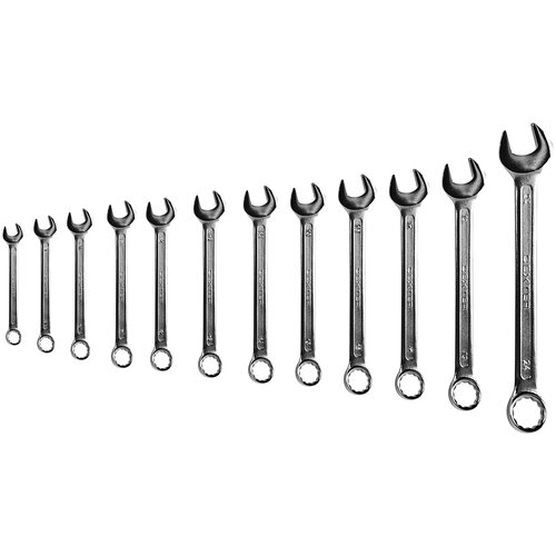 Набор комбинированных ключей Dexter, 12 предметов набор комбинированных ключей dexter 12 предметов