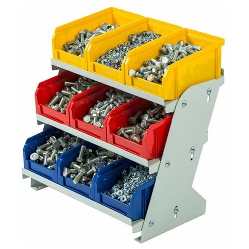 Органайзер настольный Стелла с ящиками V-1, 9 ячеек