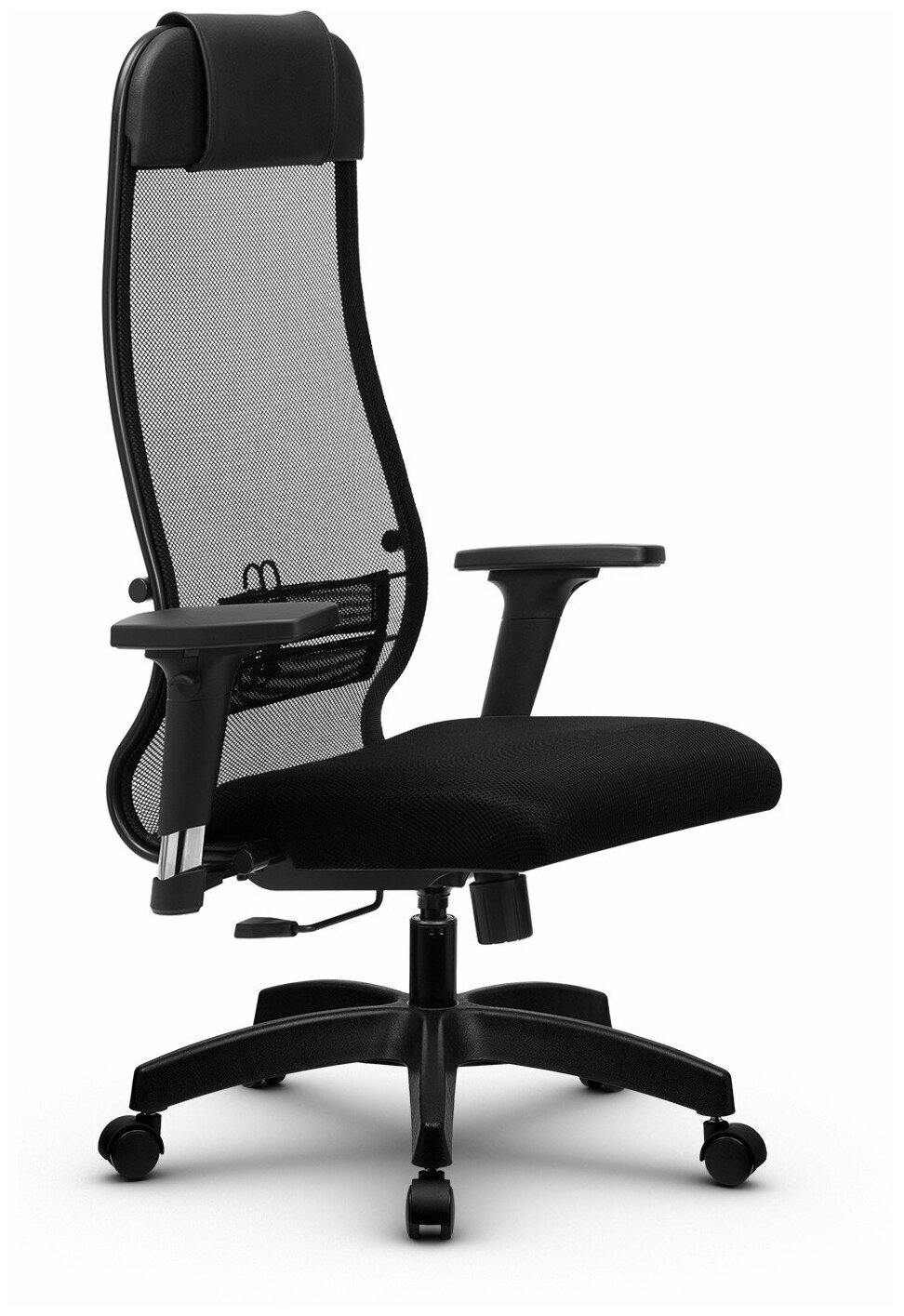 Кресло метта Комплект 18/2D черное (основание 17831)