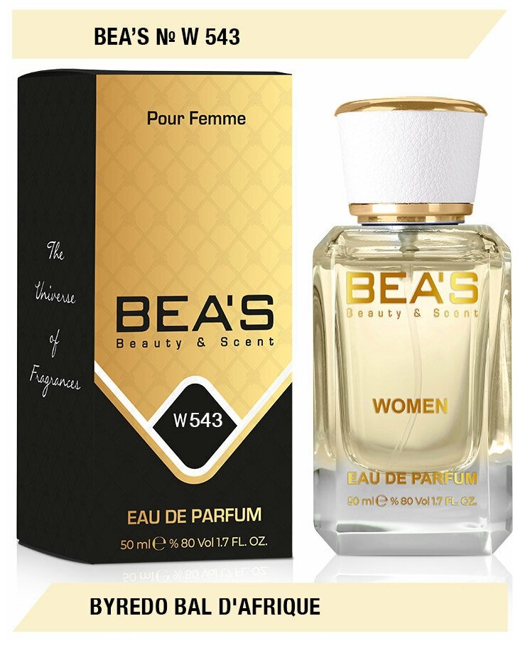 Парфюмерная вода Bal d'Afrique Африканский Бал W543 Women edp 50ml