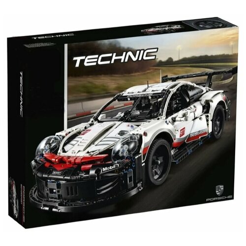 Конструктор Техник Porsche 911 RSR Technica 1631 деталь конструктор china bricks zm108 porsche 911 rsr из серии машины спид чемпионс