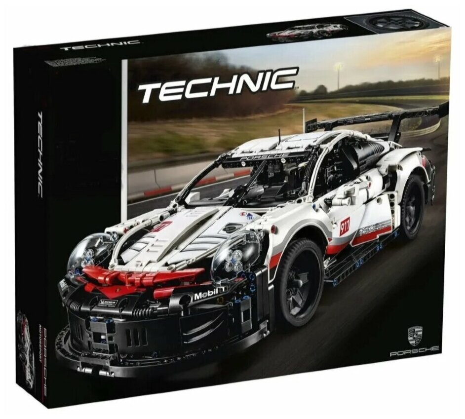 Конструктор Техник Porsche 911 RSR Technica 1631 деталь