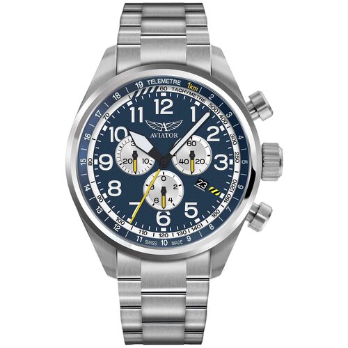 Наручные часы Aviator Airacobra V.2.25.0.170.5, синий