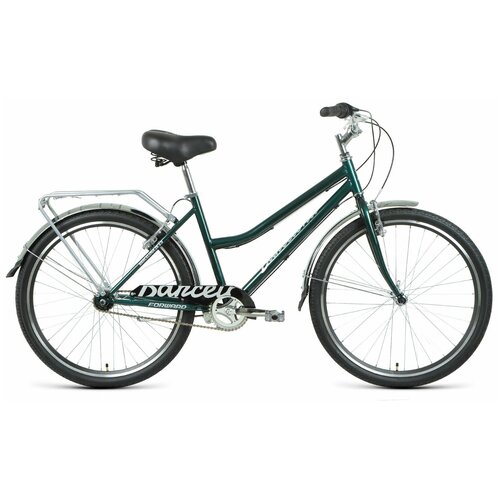 Городской велосипед Forward Barcelona 26 3.0 (2021), зеленый, рама 17