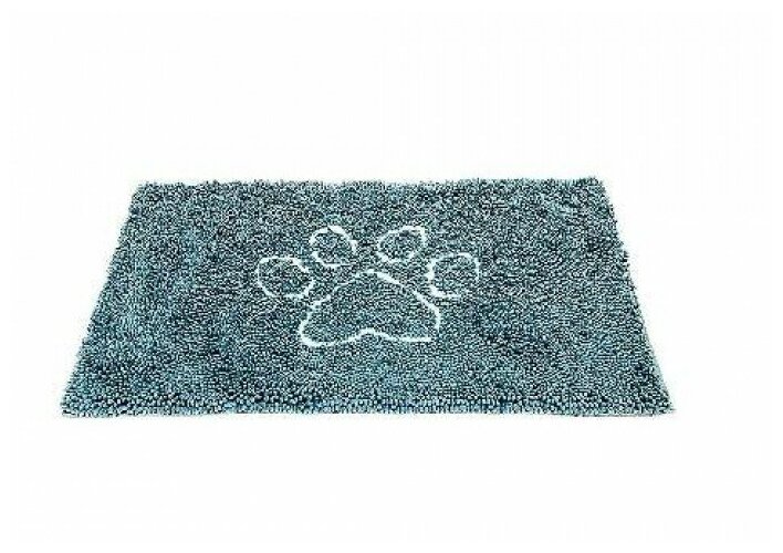 Коврик для собак Dog Gone Smart Doormat, супервпитывающий, цвет: цвет морской волны , 66 х 89 см - фотография № 4