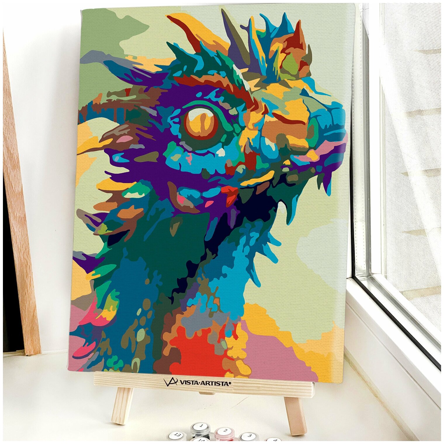 Картина по номерам дракон