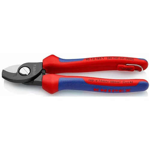 Ножницы для резки кабелей KNIPEX KN-9512165TBK кабелерез knipex kn 9526165sb