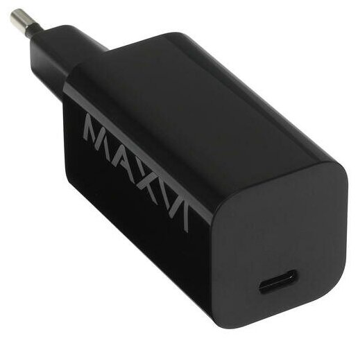 СЗУ Maxvi A481GN 65W, USB-C, цвет: черный