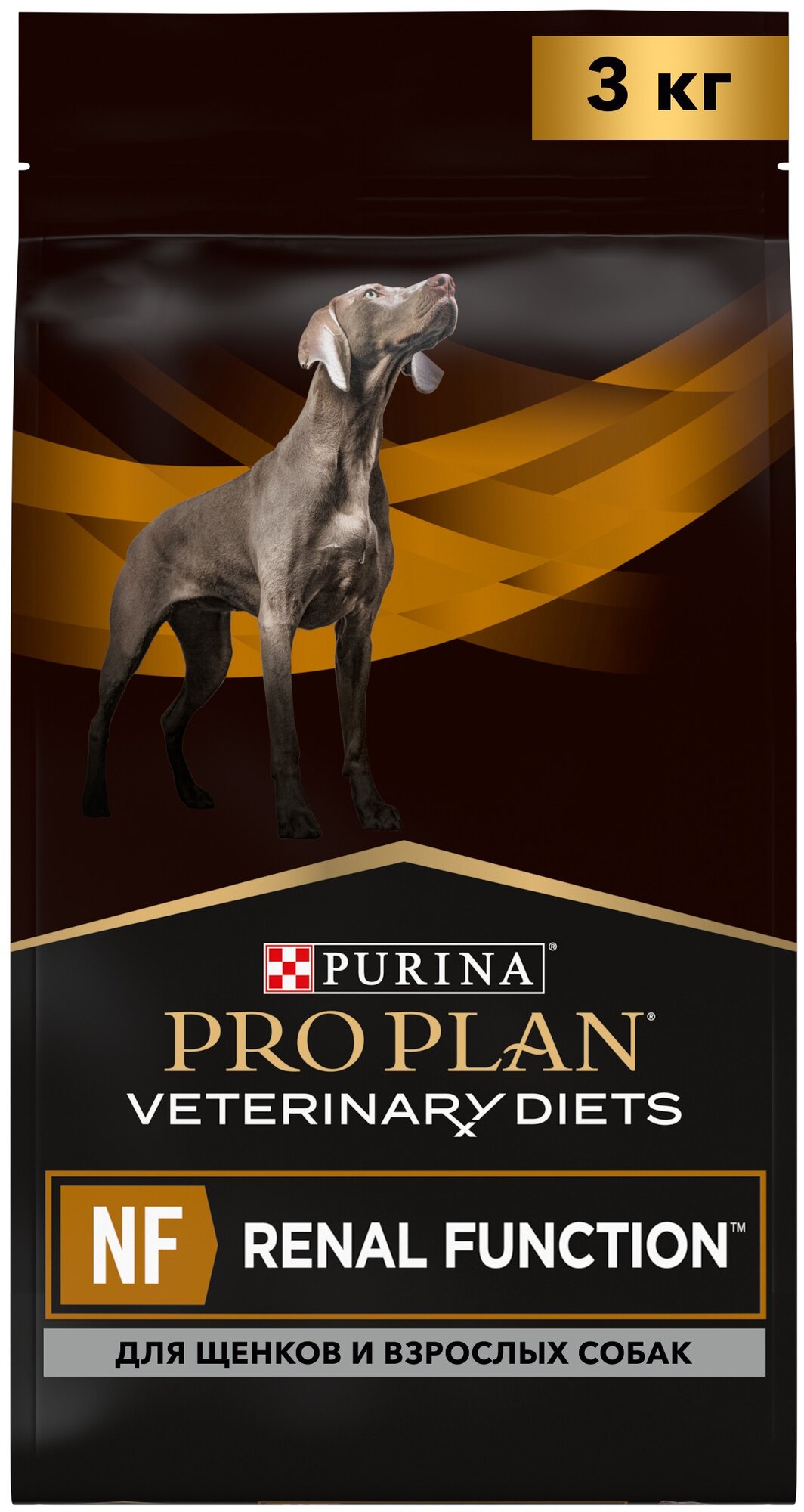 Сухой корм Purina Pro Plan CANINE NF для взрослых собак при заболеваниях почек 3кг 12274255