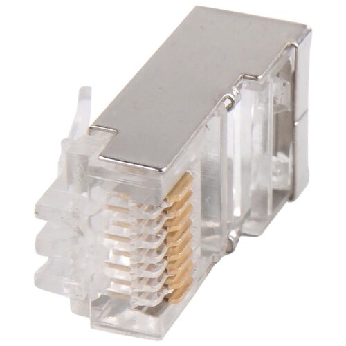 Коннектор ITK Generica (CS3-1C5EF-G) FTP кат.5e RJ45 прозрачный (упак.:1шт)